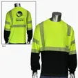 Starline Class 3 Long Sleeve Black Bottom Front T-Shirt — view 4