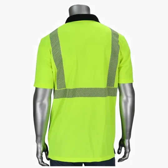 Starline Class 2 Polo Shirt with Black Bottom Front — view 3