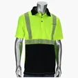 Starline Class 2 Polo Shirt with Black Bottom Front — view 2
