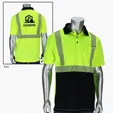 Starline Class 2 Polo Shirt with Black Bottom Front — view 4