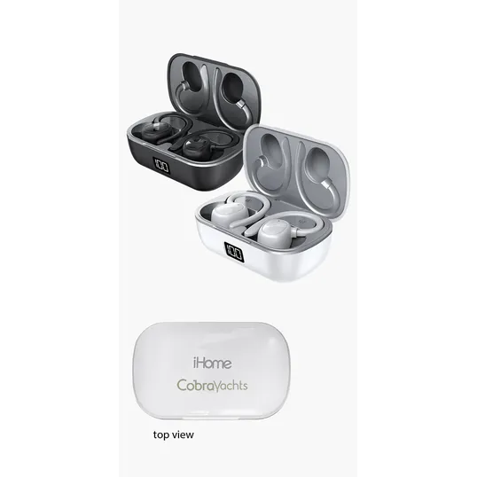 iHome® XT-82 True Wireless Earbuds & Charger Case — view 2
