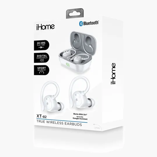iHome® XT-82 True Wireless Earbuds & Charger Case — view 7
