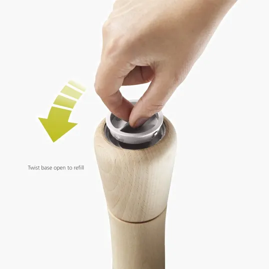 Joseph Joseph® Milltop™ Wood Salt Mill — view 6
