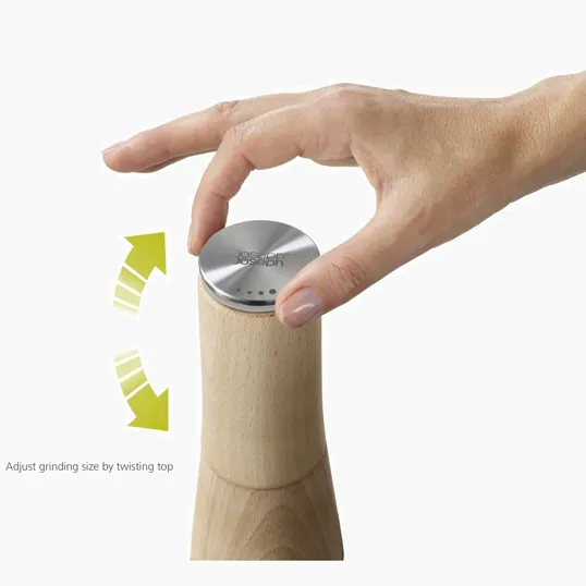 Joseph Joseph® Milltop™ Wood Salt Mill — view 8