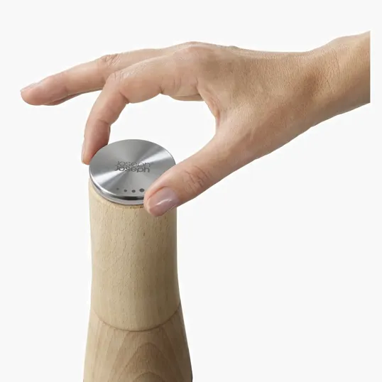 Joseph Joseph® Milltop™ Wood Salt Mill — view 9