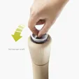 Joseph Joseph® Milltop™ Wood Salt Mill — view 6