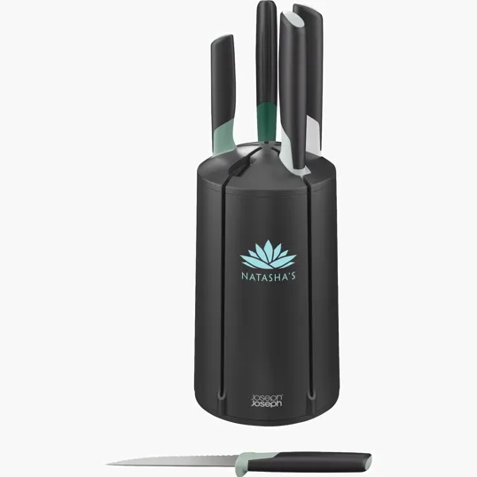 Joseph Joseph® Elevate™ Green Knives Carousel Set — view 3
