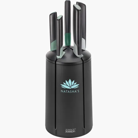Joseph Joseph® Elevate™ Green Knives Carousel Set — view 4