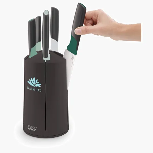 Joseph Joseph® Elevate™ Green Knives Carousel Set — view 6