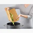 Joseph Joseph® Chop2Pot™ Bamboo Fold Cut Board — view 3