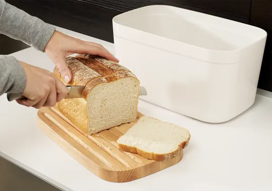 Joseph Joseph® Bread Bin with Bamboo Lid — view 4