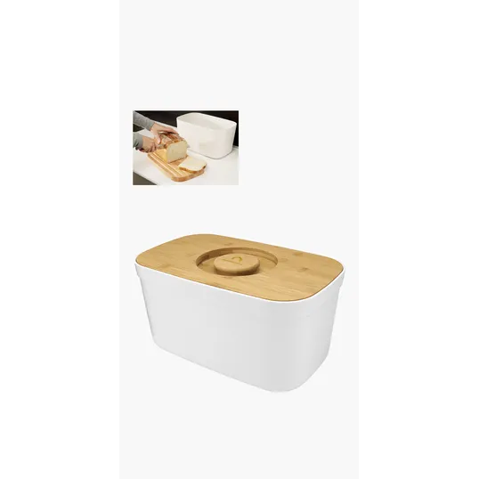 Joseph Joseph® Bread Bin with Bamboo Lid — view 3