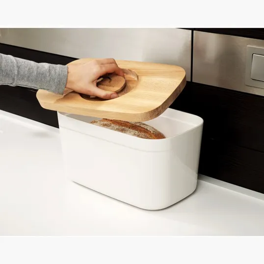 Joseph Joseph® Bread Bin with Bamboo Lid — view 10