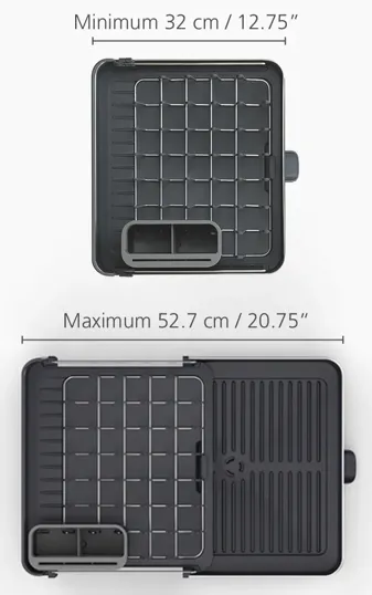 Joseph Joseph® Extend™ SS Expandable Dish Drainer — view 5