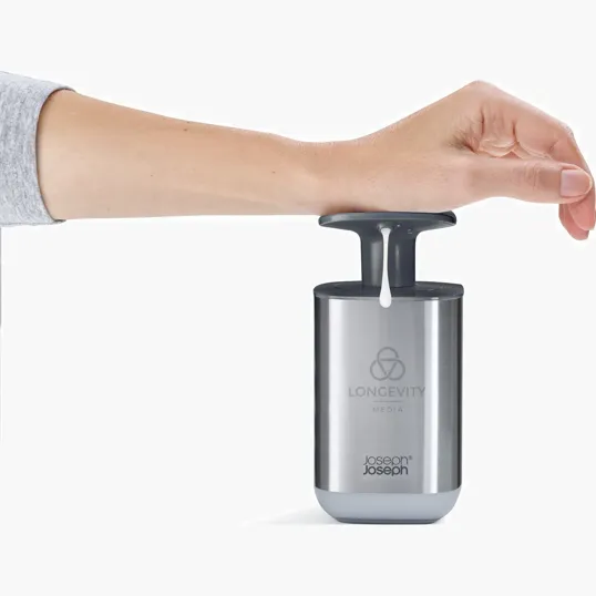 Joseph Joseph® Presto™ Hygienic Soap Dispenser — view 4
