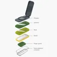 Joseph Joseph® Multi-Prep™ 4-pc Grater & Slicer — view 9