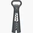 Joseph Joseph® BarStar 3-in-1 Gray Corkscrew — view 2