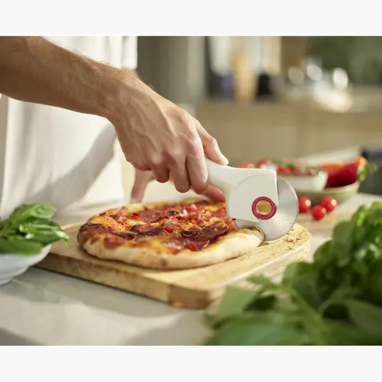 Joseph Joseph® Ringo™ Easy-clean Red Pizza Cutter — view 3
