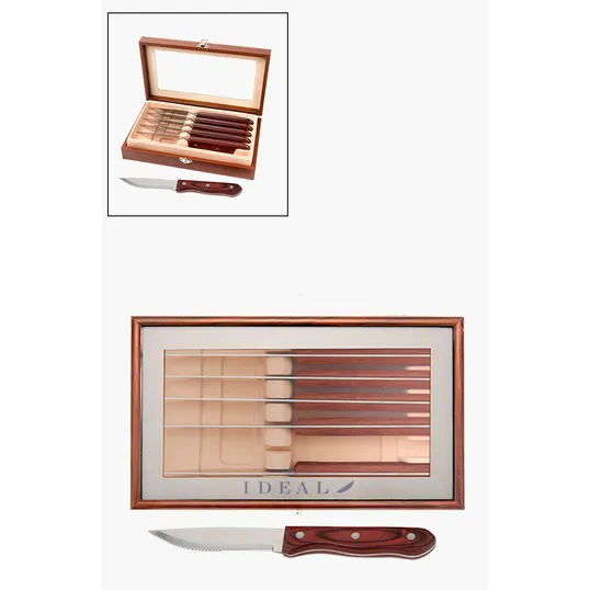 Starline Manchurian Ash 6-Piece Steak Knife Set — view 3