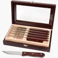 Starline Manchurian Ash 6-Piece Steak Knife Set