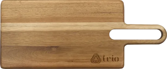 Starline Oblong Acacia Cutting Board (L) — view 3