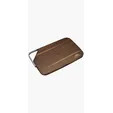Bryce Acacia Cutting Board with Metal Handle — view 2