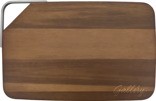Bryce Acacia Cutting Board (L) — view 3