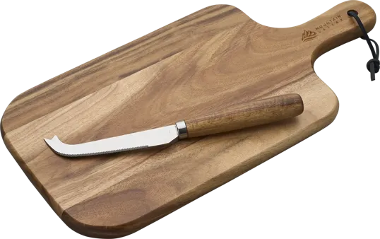 Niagara Cutlery™ Acacia Cheese Board Set