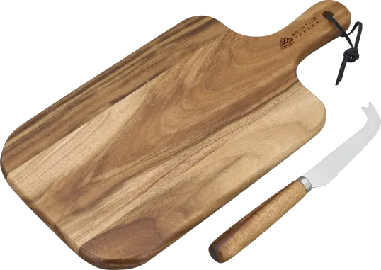 Niagara Cutlery™ Acacia Cheese Board Set — view 2