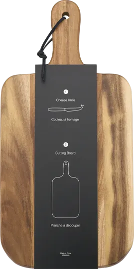 Niagara Cutlery™ Acacia Cheese Board Set — view 3