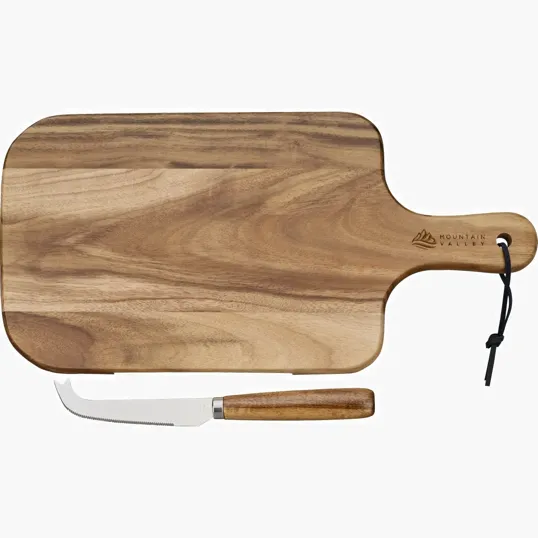 Niagara Cutlery™ Acacia Cheese Board Set — view 9