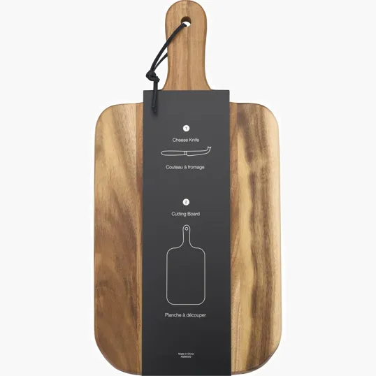 Niagara Cutlery™ Acacia Cheese Board Set — view 11