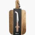 Niagara Cutlery™ Acacia Cheese Board Set — view 10