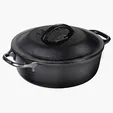 Lodge® 2 Qt Cast Iron Dutch Oven