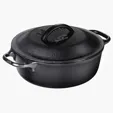 Lodge® 2 Qt Cast Iron Dutch Oven — view 3
