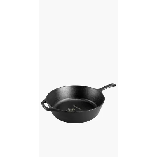 Lodge® 12" Cast Iron Deep Skillet, 5 Qt — view 2