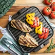 Lodge® 10.5" Cast Iron Reversible Grill / Griddle — view 4