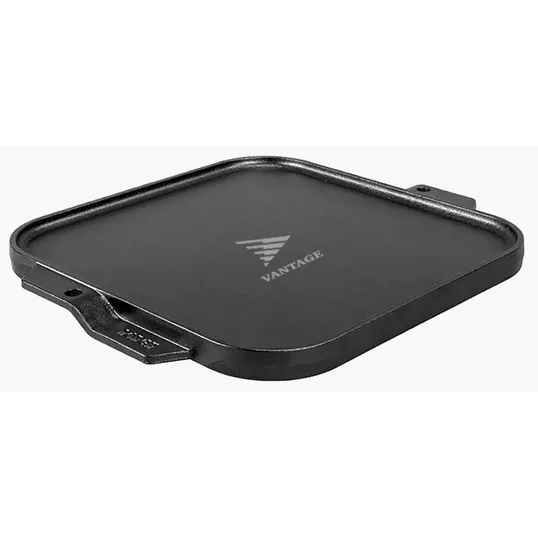 Lodge® 10.5" Cast Iron Reversible Grill / Griddle — view 3