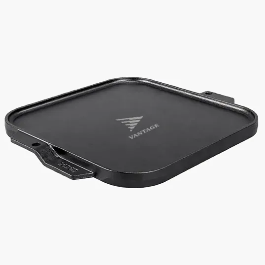 Lodge® 10.5" Cast Iron Reversible Grill / Griddle — view 9