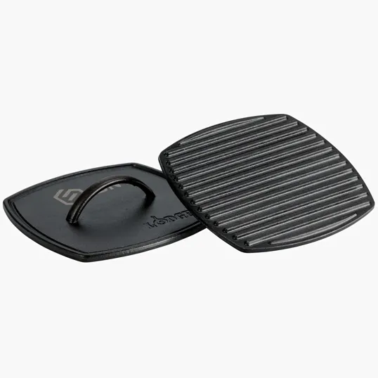 Lodge® 8.25" Cast Iron Panini Press — view 5