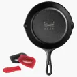 Lodge® 8" Cast Iron Starter Gift Set — view 4
