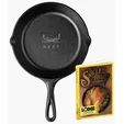 Lodge® 8" Cast Iron Skillet Full Cookbook Gift Set — view 2
