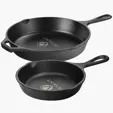 Lodge® Cast Iron Skillets Gift Set, 10.25" and 5" — view 3
