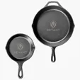 Lodge® Cast Iron Skillets Gift Set, 10.25" and 5" — view 4