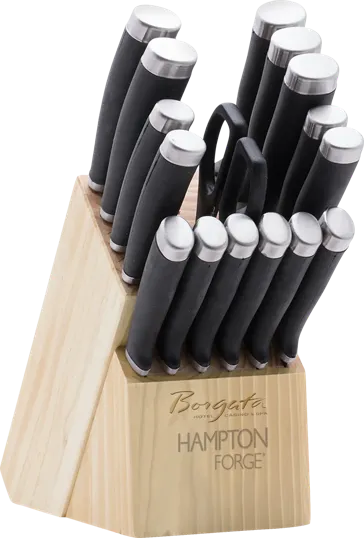 Hampton Forge® Epicure 17 Piece Cutlery Block Set