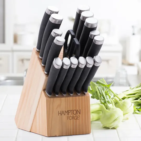 Hampton Forge® Epicure 17 Piece Cutlery Block Set — view 5