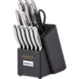 Oneida® 14-Piece Knife Set with Built-in Sharpener