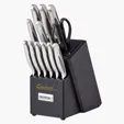 Oneida® 14-Piece Knife Set with Built-in Sharpener — view 3
