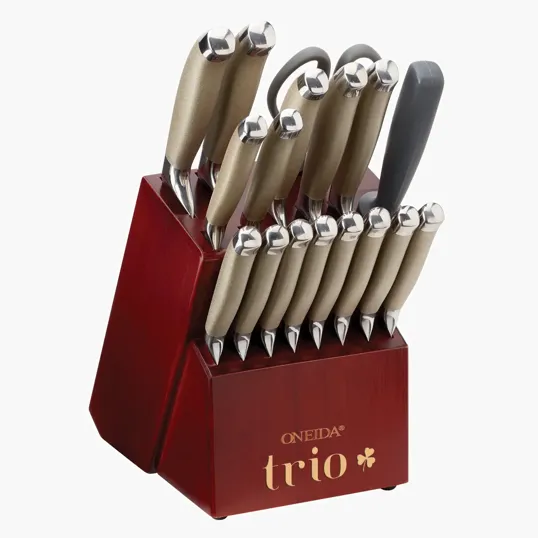 Oneida® Preferred 18-Piece Cutlery Set with Hardwood Block — view 3