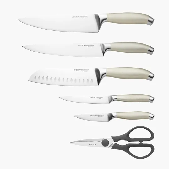 Oneida® Preferred 7 Piece Cutlery Set with Knife Block — view 4